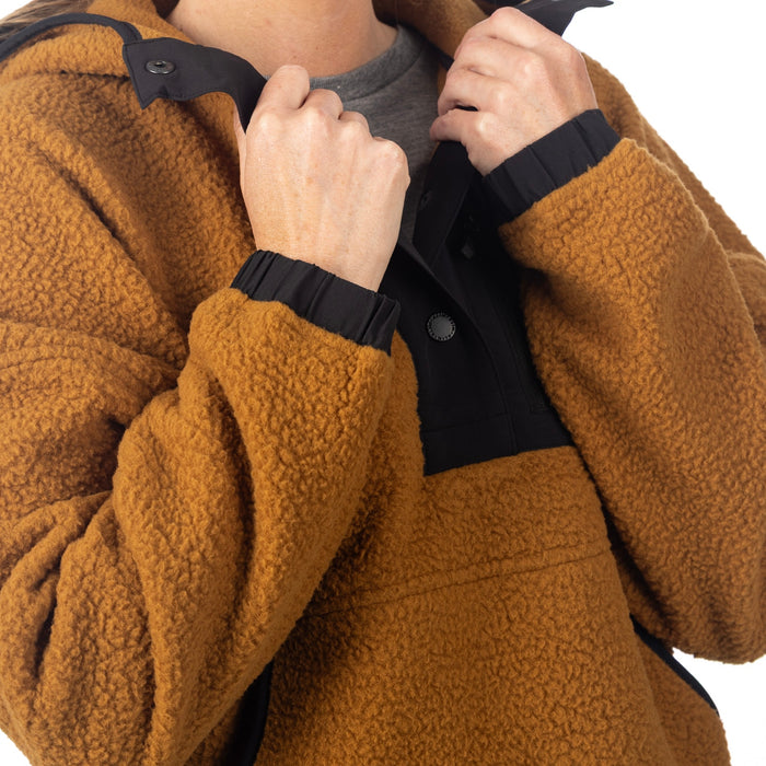 KLIM Womens Sira High Pile Fleece Hoodie