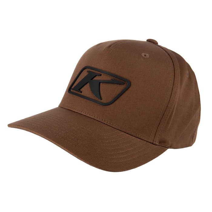 Klim Mens K Shield Hat - Golden Brown - Black, front view