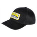 Klim Mens Escape Mesh Back Hat - Black, front view