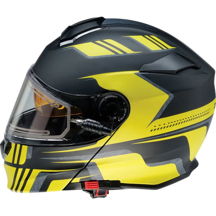 Z1R Solaris 2.0 First Tracks Snow Helmet with Electric Dual Lens Face Shield