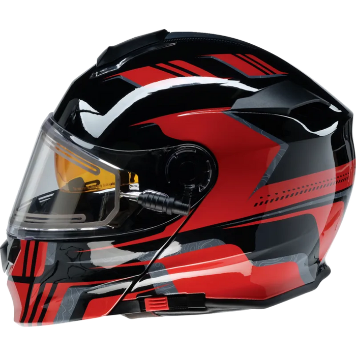 Z1R Solaris 2.0 First Tracks Snow Helmet with Electric Dual Lens Face Shield