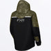 FXR Youth Excursion FX Jacket - Black/Moss Shift Cover, view 3
