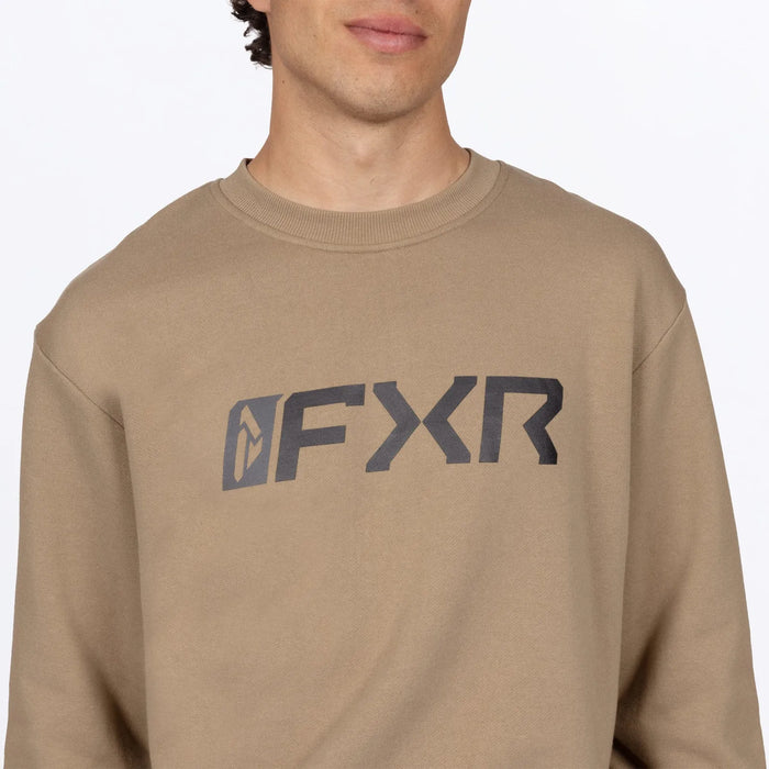 FXR Mens Mitered Cotton Crewneck Sweatshirt - Canvas, view 4