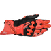 Alpinestars Mens GP Plus R V3 Leather Gloves - Bright Red/Fluo Red - Front