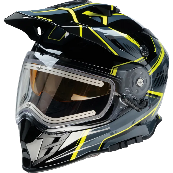 Z1R Range 2.0 Rotor Snow Helmet with Electric Dual Lens Face Shield