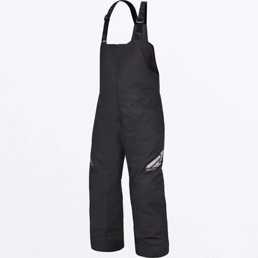 FXR Mens Fuel FX Bib Pant - Black, front view