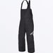 FXR Mens Fuel FX Bib Pant - Black, front view