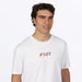 FXR Mens Pedigree Premium T-Shirt - White/Kash, view 4