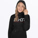 FXR Womens Hydrogen Tech Pullover Hoodie - Black/Red, view 4