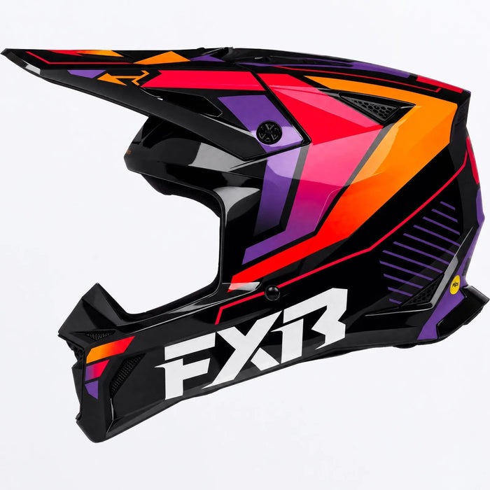 FXR Apex MX MIPS Helmet - Aurora, view 2