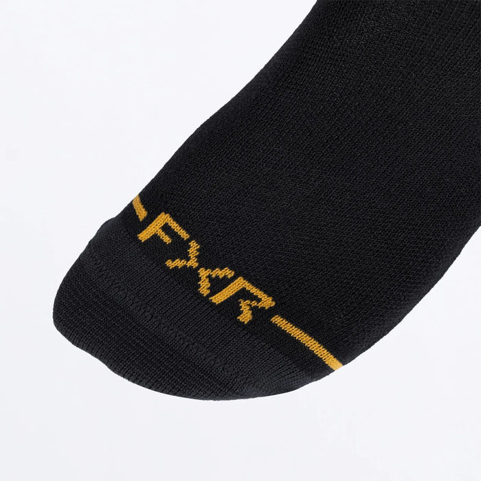 FXR Turbo 1/4 Athletic Sock - Black, view 3