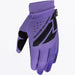 FXR Reflex MX Glove 2025 - Purple/Black, front view