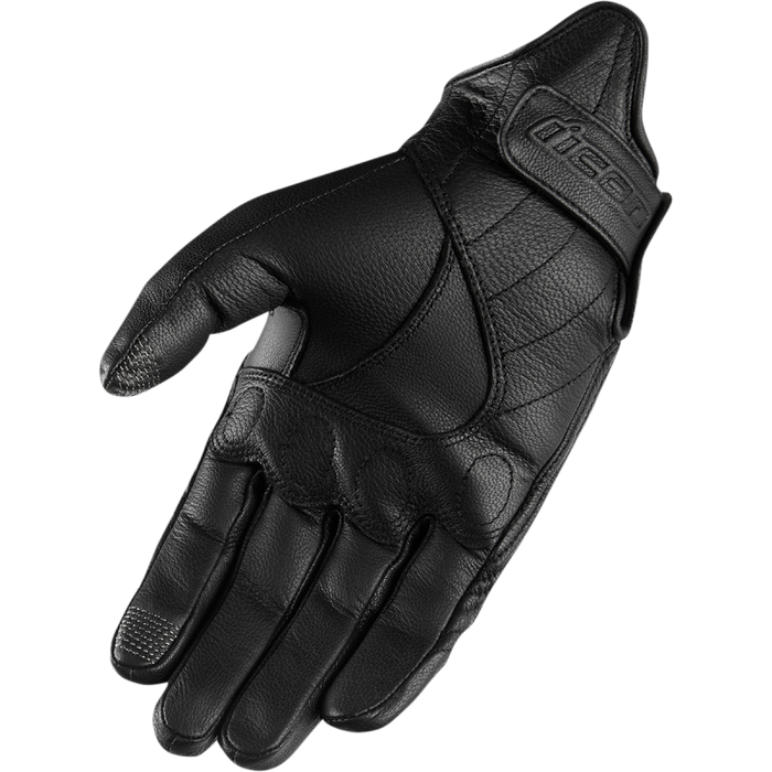 Icon Womens Pursuit Classic Gloves - Black