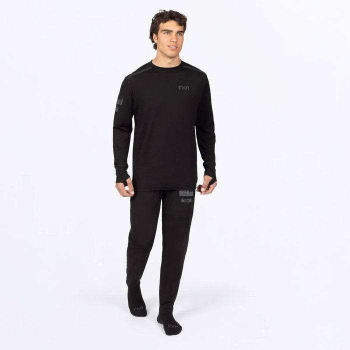 FXR Mens Vapor Merino Pant - Black, view 3