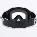 FXR Maverick Prime Roll-Off Goggle - Black/White, view 3