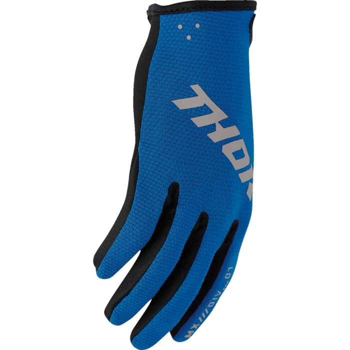 Thor Mens Ridemode Gloves - Blue - Front