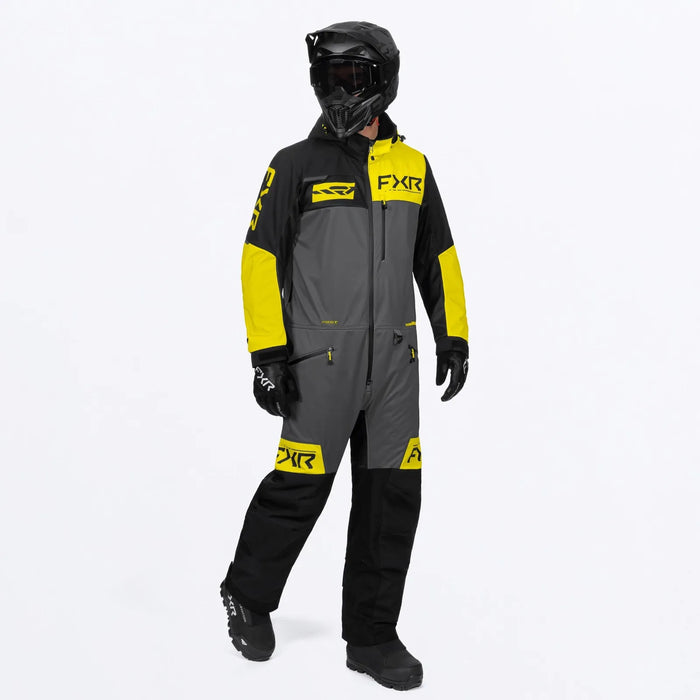FXR Mens Revo F.A.S.T. Insulated Monosuit - Valcourt, front view