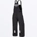 FXR Mens Expedition Pro FX 2-in-1 Bib Pant - Black, view 2