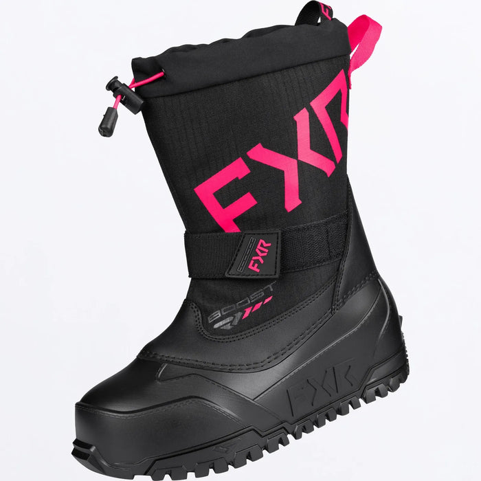 FXR Youth Boost Boot 2027 - Black/Razz, view 2