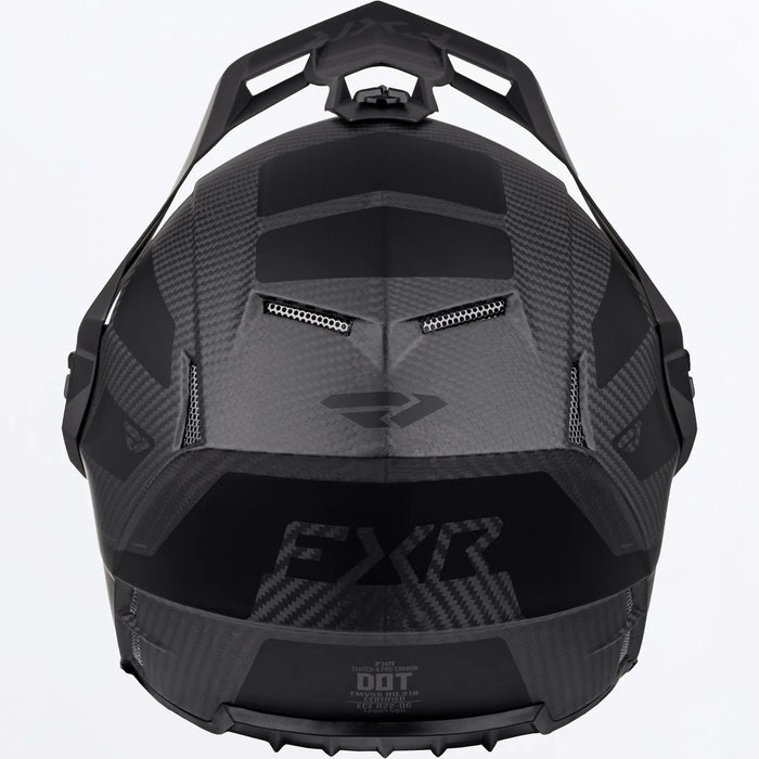FXR Clutch X Pro Carbon Helmet 2027 - Black Ops, view 3