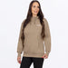 FXR Womens Mitered Cotton Pullover Hoodie - Canvas/Sand, front view