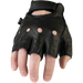 Z1R Mens 243 Half Gloves - Black