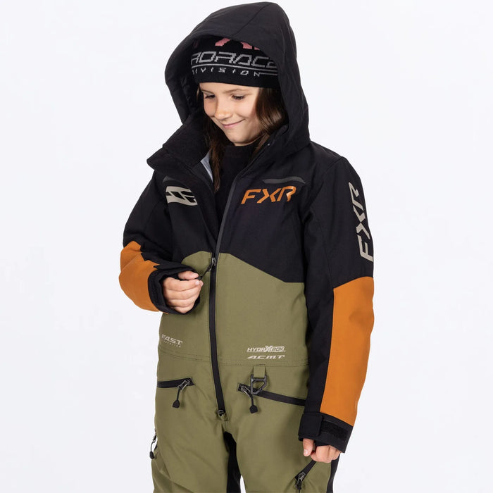 FXR Child Vertical Monosuit, view 4