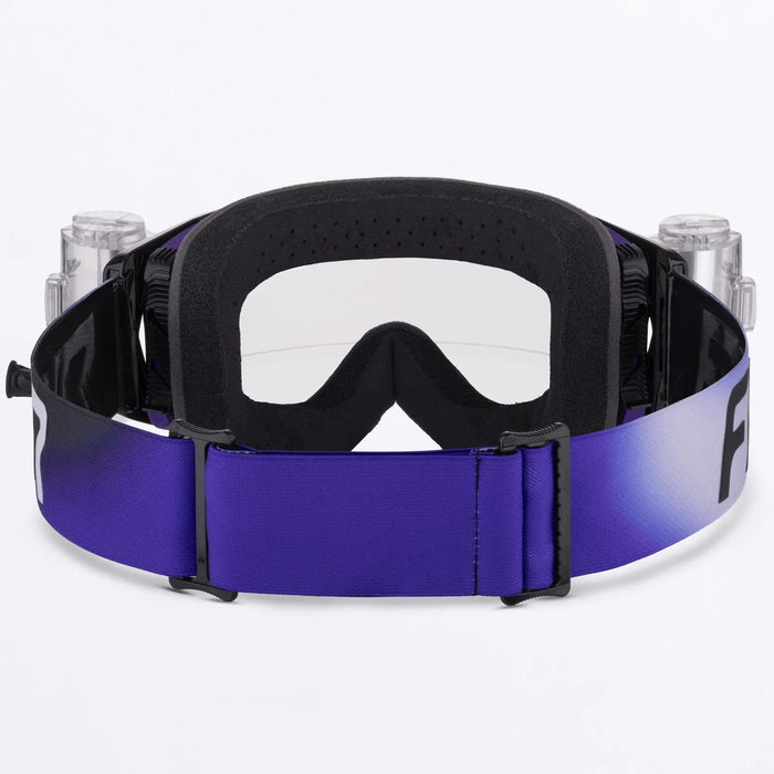 FXR FXR Factory Ride Roll-Off Goggle - Purple/Grey, view 3