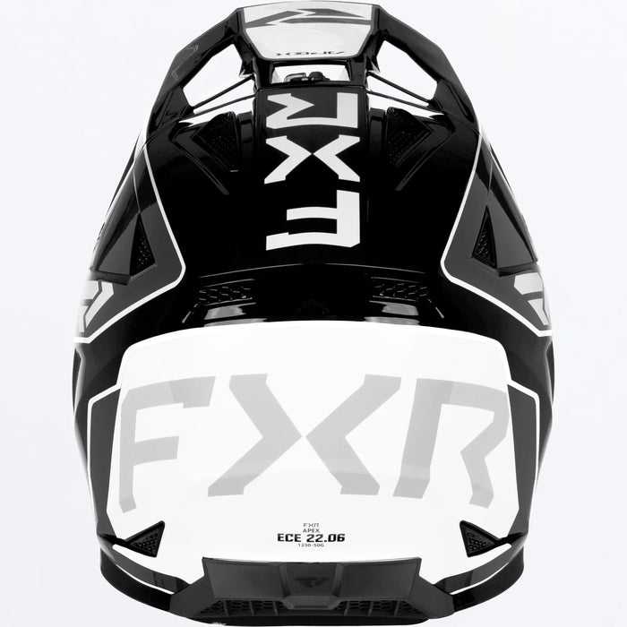 FXR Apex MX Helmet - Black, view 3