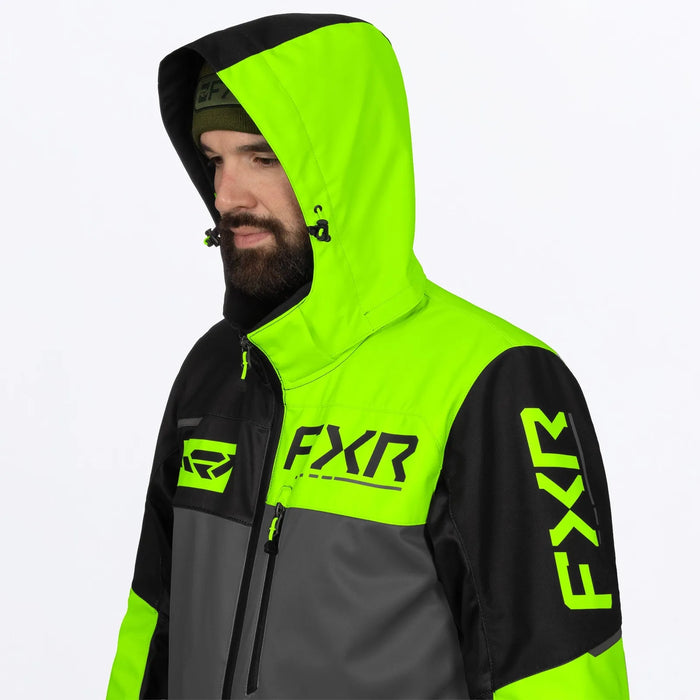 FXR Mens Revo F.A.S.T. Insulated Monosuit - Lime/Ti/Black, view 4