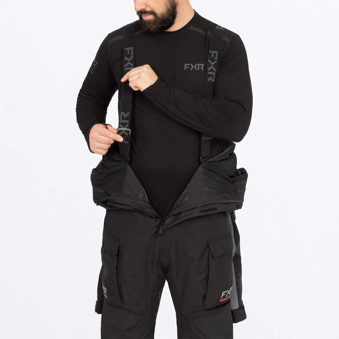 FXR Mens Evolution F.A.S.T. Insulated Monosuit - Black, view 16