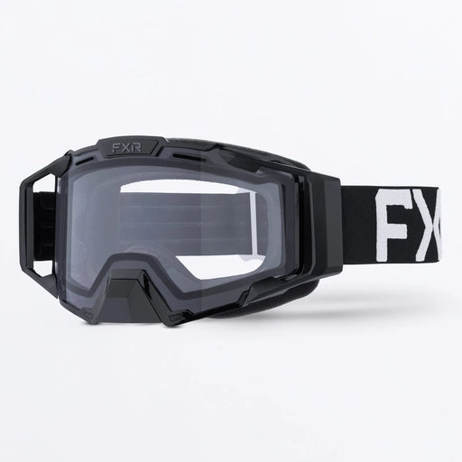 FXR Combat Goggle 2027 - Black, front view