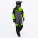 FXR Mens Revo Lite Monosuit - Lime/Ti/Black, front view