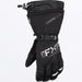 FXR Mens Fuel Glove 2027 - Black/Grey, front view