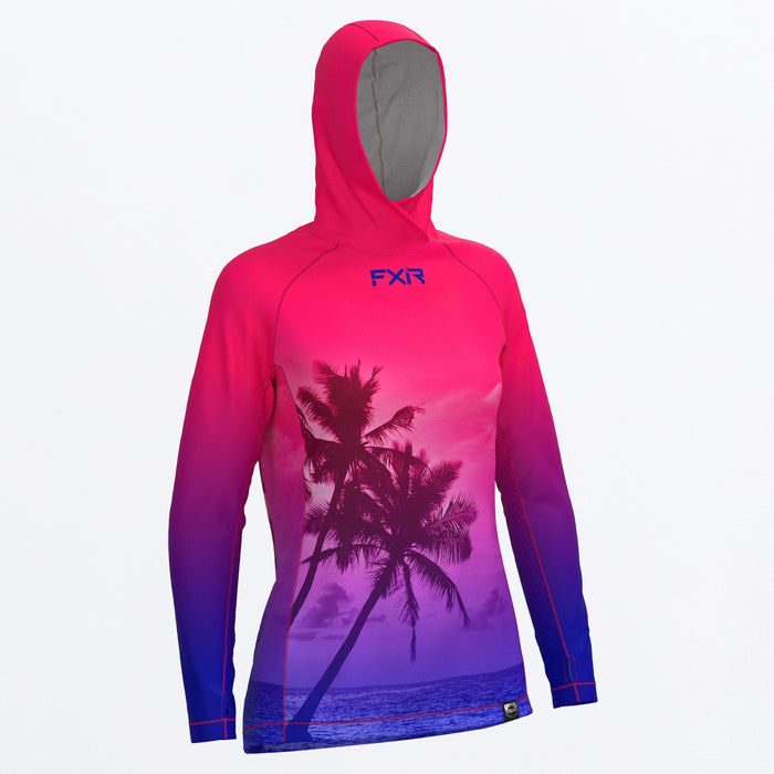 FXR Womens Rush Air UPF Pullover Hoodie