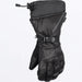 FXR Mens Tactic Leather Glove - Black, front view