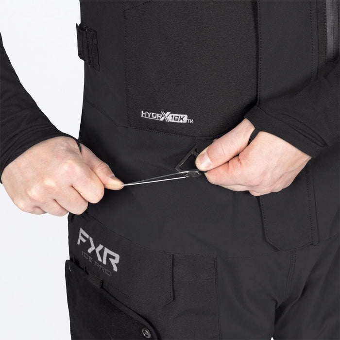 FXR Mens Expedition Pro FX 2-in-1 Bib Pant - Black, view 7