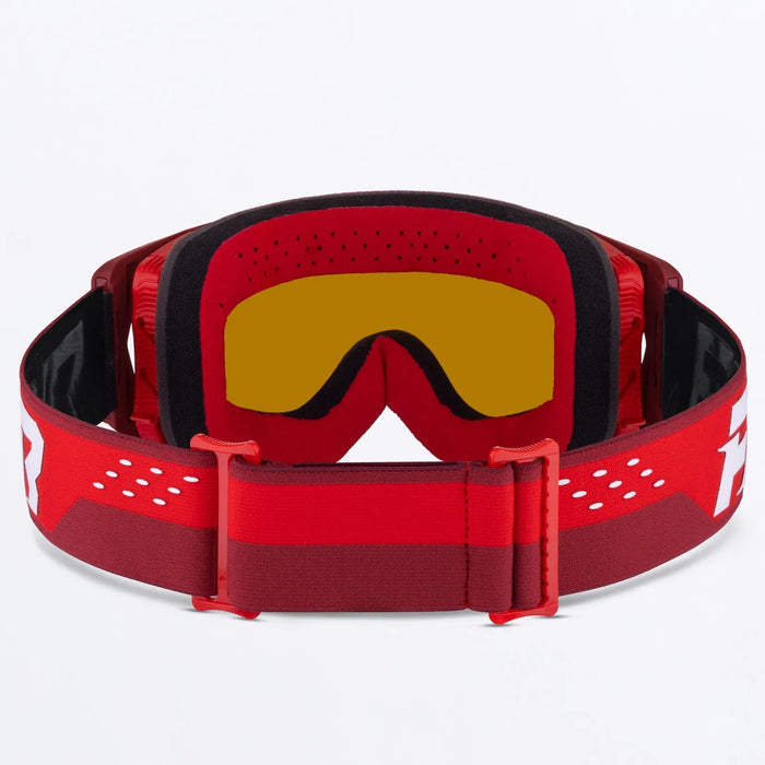 FXR FXR Factory Ride MX Goggle - Red/Maroon, view 3