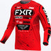FXR Podium MX Jersey 2025 - Red/Black, front view