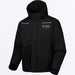 FXR Mens Evolution FX Jacket - Black, front view