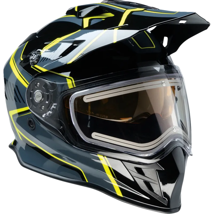 Z1R Range 2.0 Rotor Snow Helmet with Electric Dual Lens Face Shield