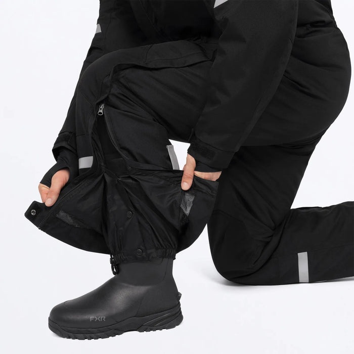 FXR Svalbard F.A.S.T. Insulated Monosuit - Black, view 17