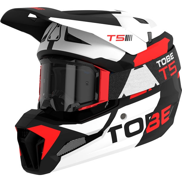TOBE T5 Helmet with Clear Lens Ballistic Goggle