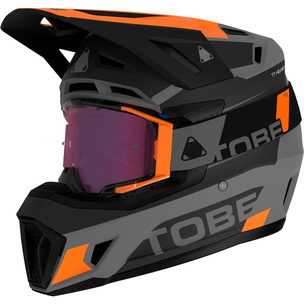 TOBE T7 Helmet with T9 Mirror Lens Ballistic Goggle