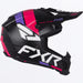 FXR Clutch MX Helmet - Razz/Lavender, view 4