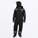 FXR Svalbard F.A.S.T. Insulated Monosuit - Black/Asphalt/Kash, front view