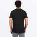 FXR Mens Mitered Premium T-Shirt - Black/Red, view 2