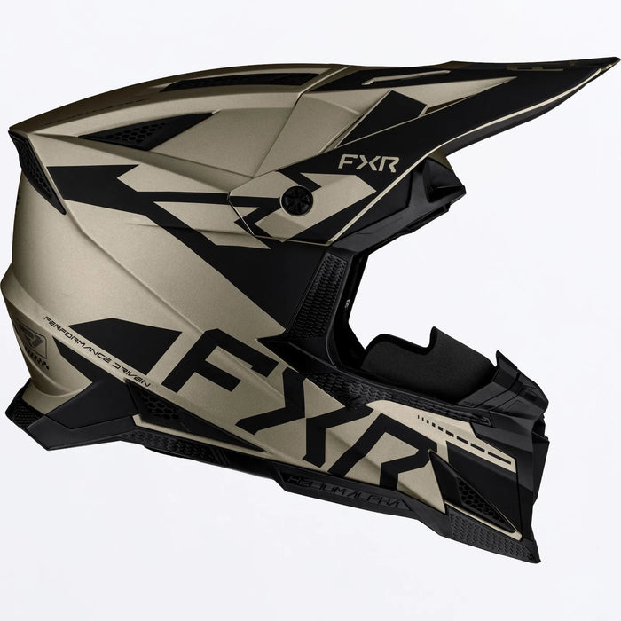 FXR Helium Alpha Snow Helmet - Stone, view 4
