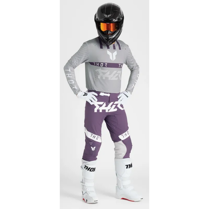 Thor Mens Launchmode Gloves - White - Application Shot