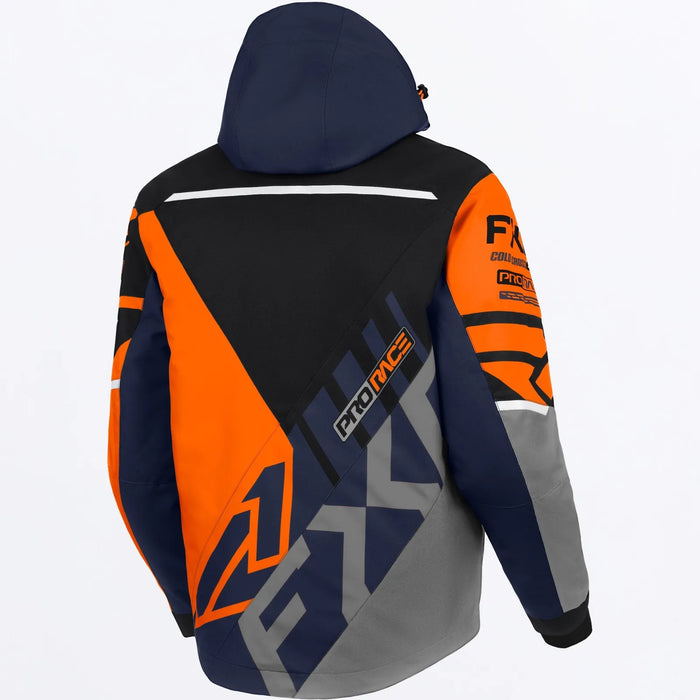 FXR Mens Cold Cross CX Jacket - Org/Midnight/Black, view 2